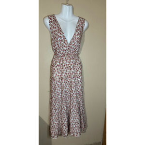 Max Studio Floral Print Maxi Dress Size L